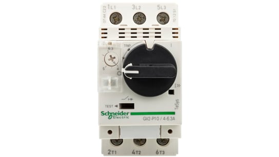 Wyłącznik silnikowy 3P 2,2kW 4-6,3A GV2P10 Schneider Electric