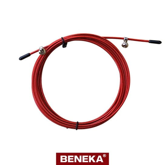 Wymienna linka do skakanki Beneka Super Speed | kolor czerwony Inna marka