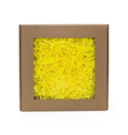 Wypełniacz papierowy pak żółty neon - 0,2 kg + box Neopak
