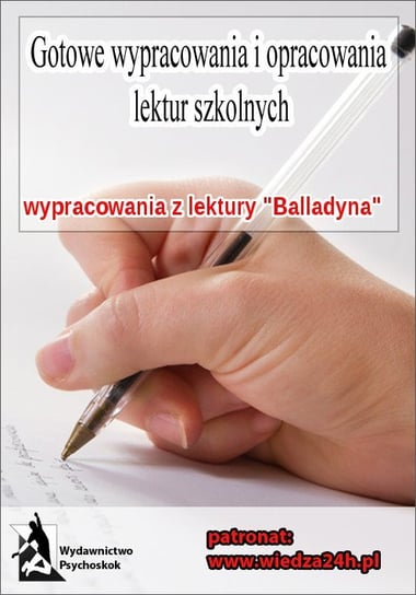Wypracowania Juliusz Słowacki - Balladyna Opracowanie zbiorowe