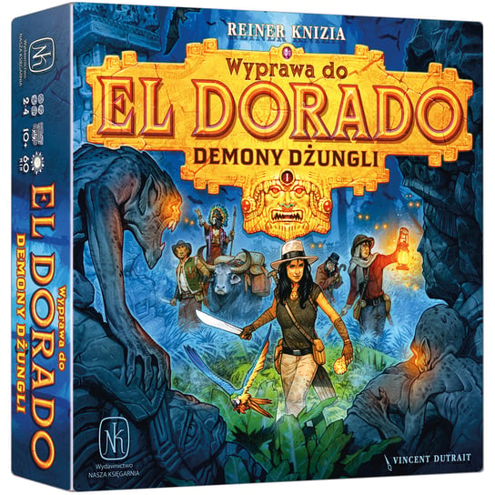 Wyprawa do El Dorado – Demony dżungli gra planszowa Nasza Księgarnia Nasza Księgarnia