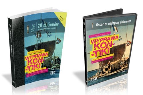 Wyprawa Kon-Tiki + DVD Heyerdahl Thor