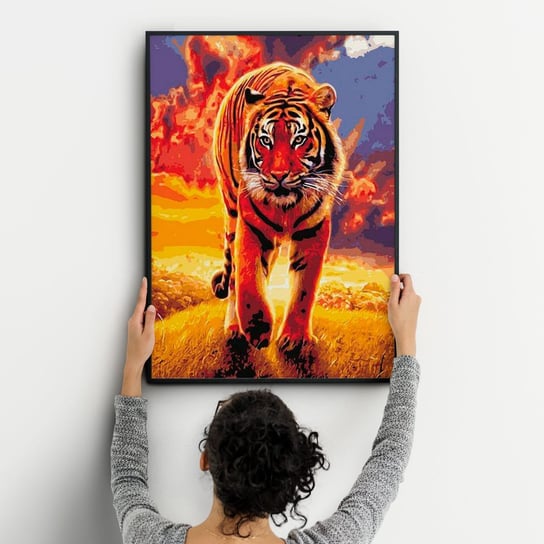 Wyprawa Tygrysa - Malowanie Po Numerach 50X40 Cm ArtOnly