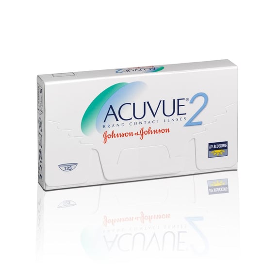 Wyrób medyczny, Acuvue 2, Soczewki dwutygodniowe -1.25 krzywizna 8,3, 6 szt. Acuvue