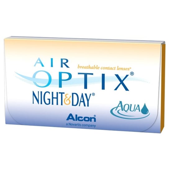 Wyrób medyczny, Air Optix, Night & Day Aqua, Soczewki miesięczne -1.00, 6 szt. Air Optix