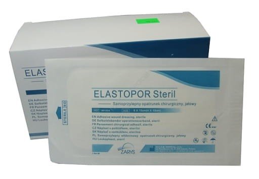 Wyrób medyczny, Elastopor STERIL, Opatrunek, 10cm x 15cm, 1 szt. elastopor STERIL
