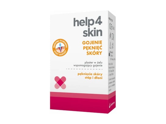 Wyrób medyczny, Help4Skin Gojenie Pęknięć Skóry, plaster w żelu, 7 ml Polpharma