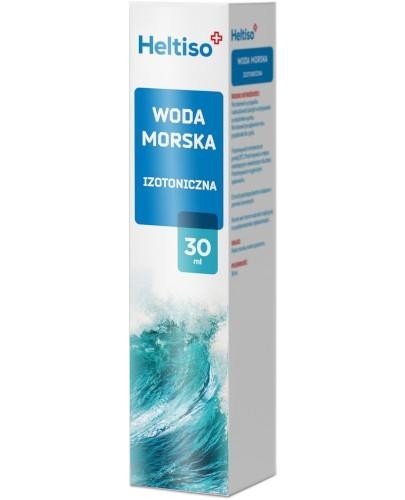 Wyrób medyczny, Heltiso, Woda morska izotoniczna spray, 30 ml Heltiso