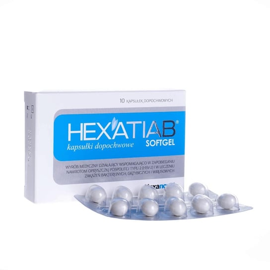 Wyrób medyczny, Hexatiab, 10 kaps. dopochwowych Hexatiab