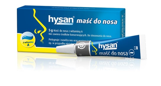 Wyrób medyczny, Hysan, Maść do nosa, 5 g Hysan