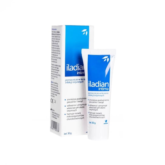 Wyrób medyczny, Iladian intima - żel pomocniczy w leczeniu infekcji intymnych, 30 g Aflofarm