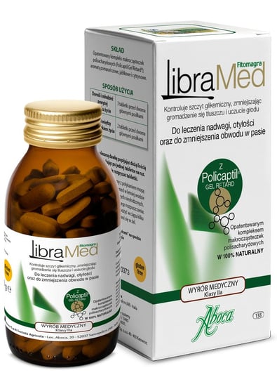 Wyrób medyczny, LibraMed, 138 tabletek Aboca