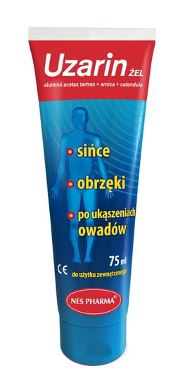 Wyrób medyczny, NES PHARMA, Uzarin, żel, 75 ml NES PHARMA