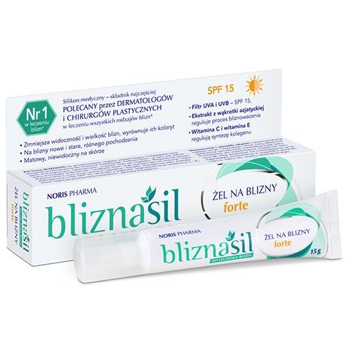 Wyrób medyczny, Noris Pharma, Bliznasil Forte, żel na blizny, 15 g Noris Pharma