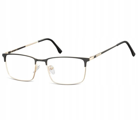 Wyrób medyczny, Okulary Nerd prostokątne Zerówki Korekcyjne Unisex SUNOPTIC