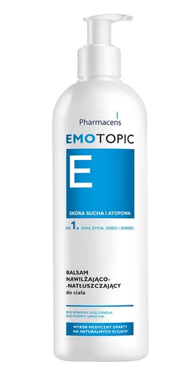 Wyrób medyczny, Pharmaceris E Emotopic, balsam nawilżająco-natłuszczający, 400 ml Pharmaceris