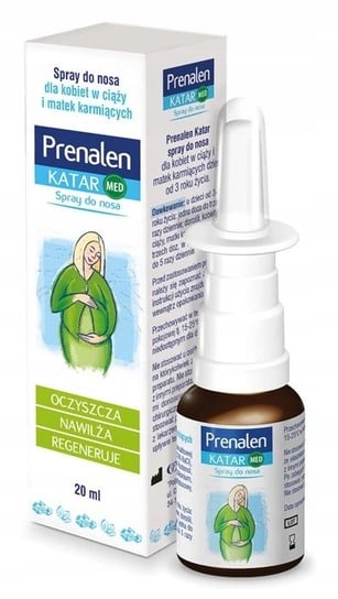 Wyrób medyczny, Prenalen Katar Med - spray do nosa dla kobiet w ciąży i/lub karmiących, 20 ml Polski Lek S.A.