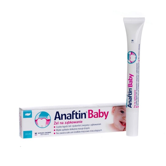 Wyrób medyczny, Sinclair Pharma, Anaftin Baby, żel na ząbkowanie, 10 ml Sinclair Pharma