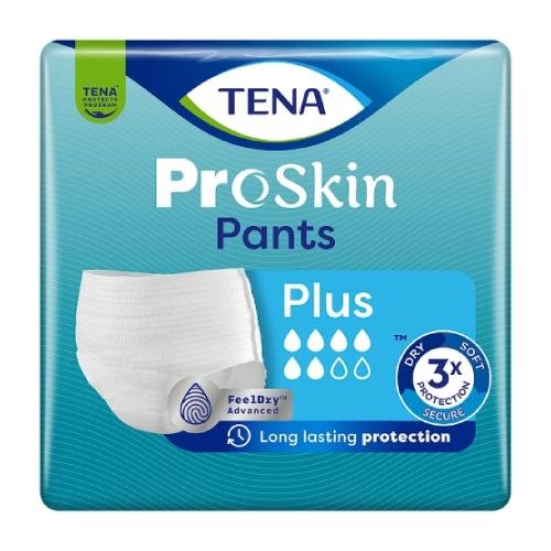 Wyrób medyczny, TENA PANTS ProSkin Plus Majtki chłonne XL, 12 sztuk Tena