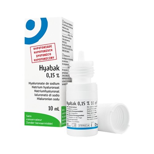 Wyrób medyczny, Thea, Hyabak, krople do oczu, 10 ml Thea