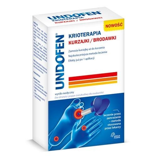 Wyrób medyczny, Undofen, krioterapia na kurzajki i brodawki, 50 ml Undofen