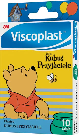 Wyrób medyczny, Viscoplast™ Plastry Kubuś i Przyjaciele, 72 mm x 25 mm, pudełko/10 szt. Viscoplast