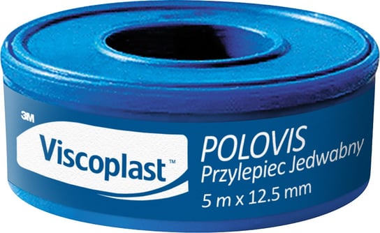 Wyrób medyczny, Viscoplast™ Polovis® Przylepiec Jedwabny, 5 m x 12,5 mm, rolka/1 szt. Inna marka