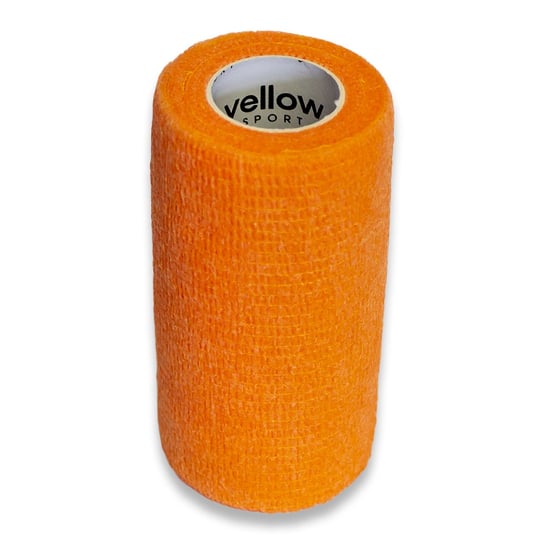 Wyrób medyczny, YellowSPORT - Bandaż kohezyjny 10cm pomarańczowy yellowBAND