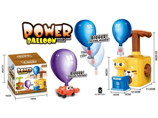 Wyrzutnia Balonów Balon Aerodynamiczny Kot DK