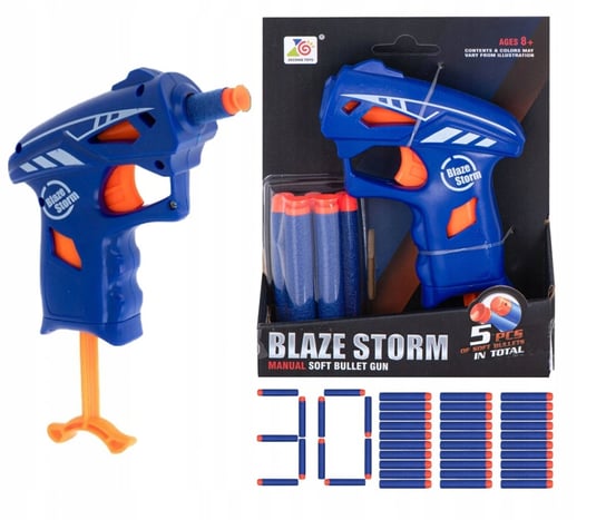 Wyrzutnia Blaze Storm ZC7106 + 30 strzałek Spinel