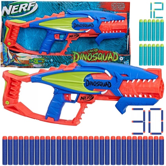Wyrzutnia NERF Dinosquad Terrodak + 30 Strzałki niebieskie Nerf