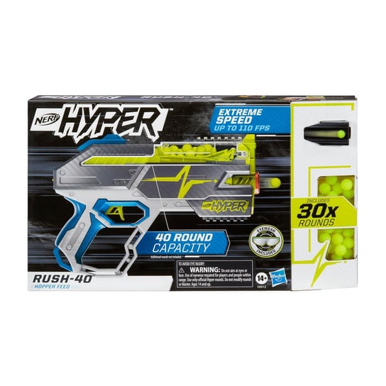 Wyrzutnia Nerf Hyper Rush-40 Hasbro