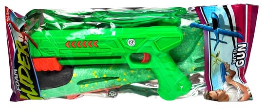 Wyrzutnia pistolet + samolot ze styropianu zielony Toi-Toys