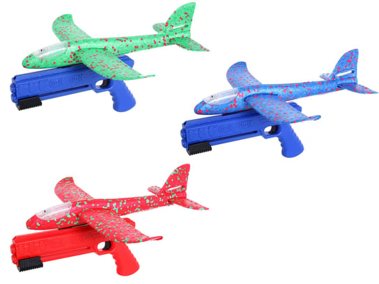 Wyrzutnia Samolotów Pistolet Na Samoloty Led Pegaz Toys