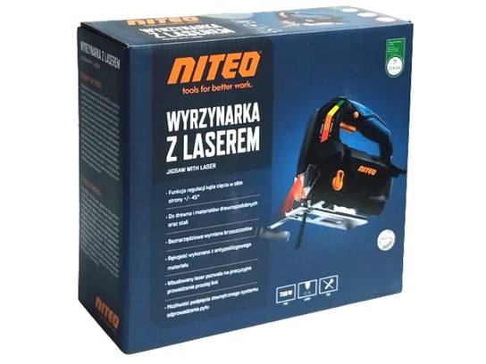 Wyrzynarka SDS 710W z laserem, regulacja prędkości Niteo Tools