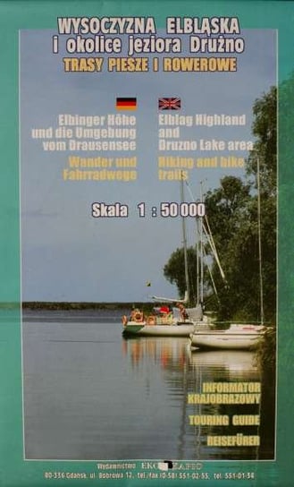 Wysoczyzna Elbląska i okolice jeziora Drużno. Mapa 1:50 000 Opracowanie zbiorowe
