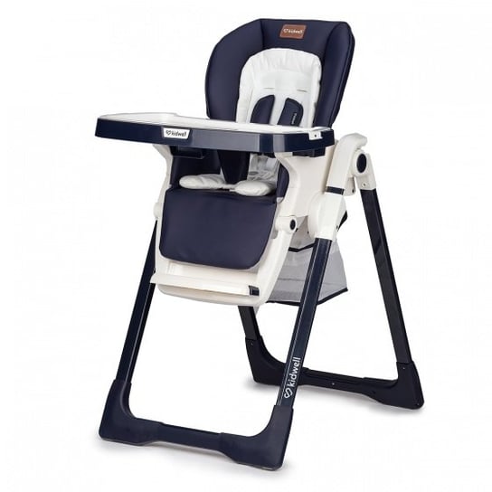 wysokie krzesło Prime Granat107 cm niebieskie/ białe TWM