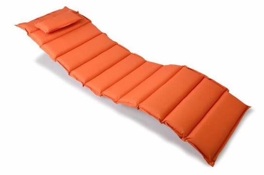 Wysokiej jakości poduszka na leżak pomarańczowa Divero