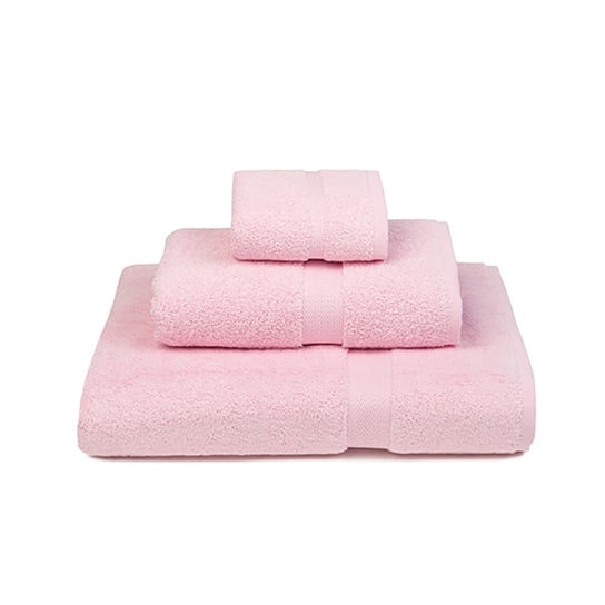 Wysokiej jakości ręcznik frotte 500 gramów, M/Almonda 100x150 Różowy Inna marka