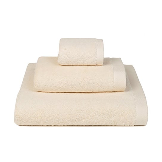 Wysokiej jakości ręcznik frotte 550 gramów, M/Luxus 100x150cm Naturalny Inna marka