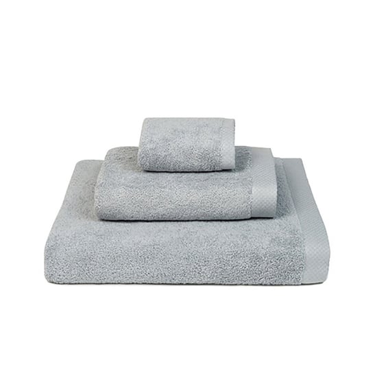 Wysokiej jakości ręcznik frotte 550 gramów, M/Luxus 30x30 cm Srebrny Inna marka
