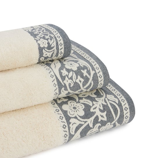 Wysokiej jakości ręcznik frotte 550 gramów, M/RoyalClassic 100x150cm niebieski Inna marka