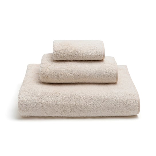 Wysokiej jakości ręcznik frotte 600 gramów, M/Mira 100x150cm Naturalny Inna marka