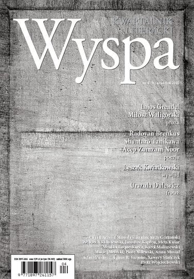 WYSPA Kwartalnik Literacki - nr 4/2015 (36) Opracowanie zbiorowe