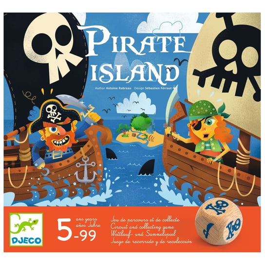 Wyspa Piratów, gra planszowa, Djeco Inna marka