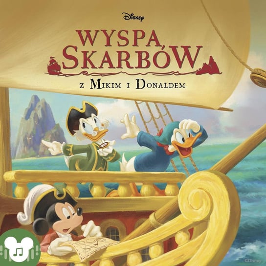 Wyspa skarbów z Mikim i Donaldem - audiobook Opracowanie zbiorowe