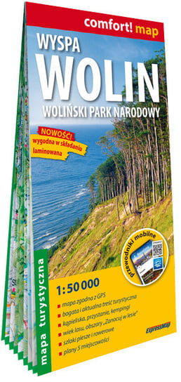 Wyspa Wolin. Woliński Park Narodowy. Mapa turystyczna 1:50 000 Opracowanie zbiorowe