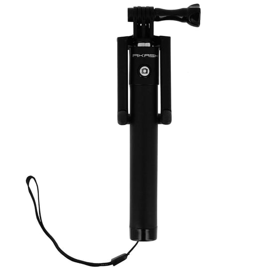 Wysuwany teleskopowy kijek do selfie 18 do 80 cm przycisk migawki Akashi Bluetooth Akashi