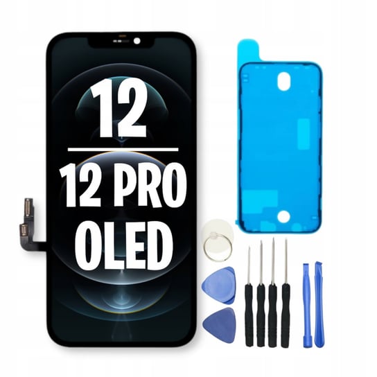 Wyświetlacz ekran do apple iphone 12 / 12 pro oled + zestaw naprawczy MPD