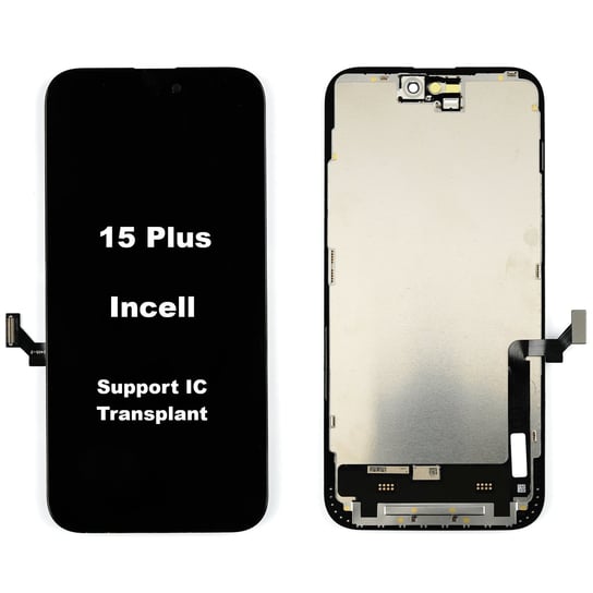 Wyświetlacz LCD ekran dotyk digitizer do Apple iPhone 15 Plus (Incell) (Wymienny IC) DFX